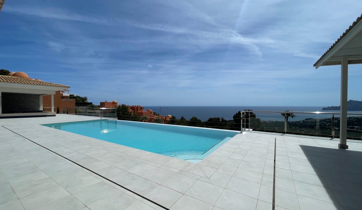 Promoción Excepcional villa de estilo moderno, obra nueva en Altea (Revista)
