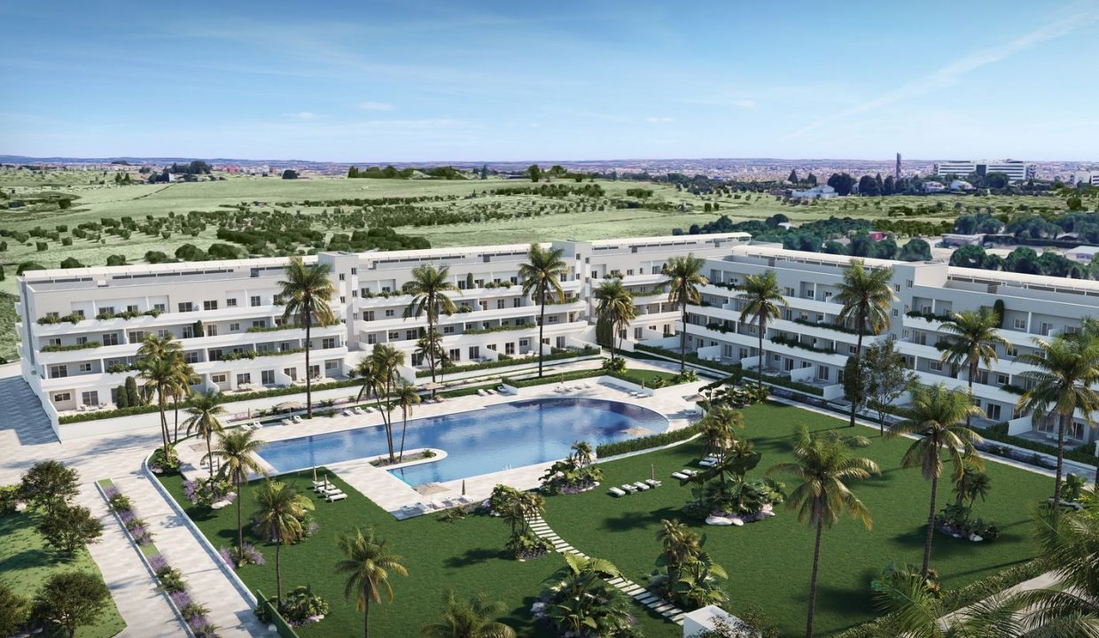 Promoción Las Terrazas del Prado, obra nueva en Gines (Revista)