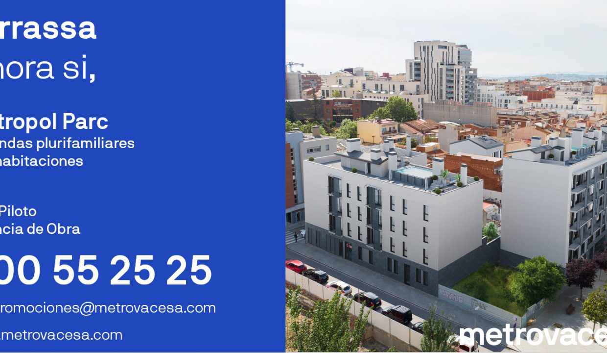 Promoción Metropol Parc, obra nueva en Terrassa (Revista)