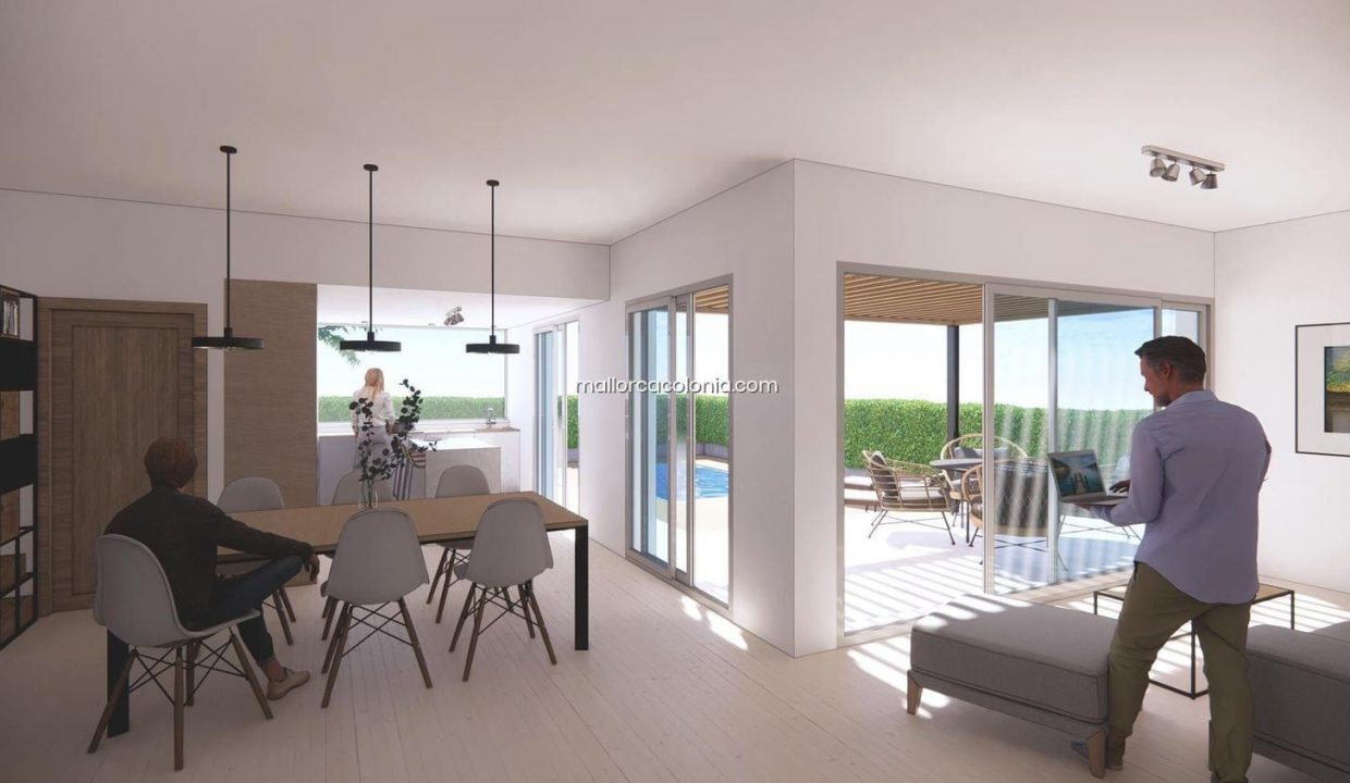 Promoción Chalet en Colonia de Sant Pere, obra nueva en Montferrutx (Revista)