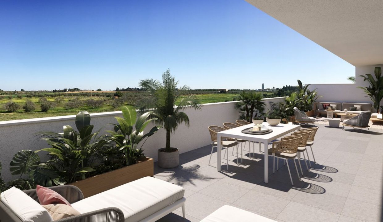 Promoción Las Terrazas del Prado, obra nueva en Gines (Revista)