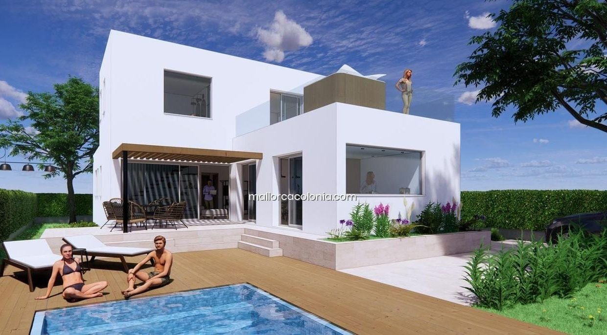 Promoción Chalet en Colonia de Sant Pere, obra nueva en Montferrutx (Revista)