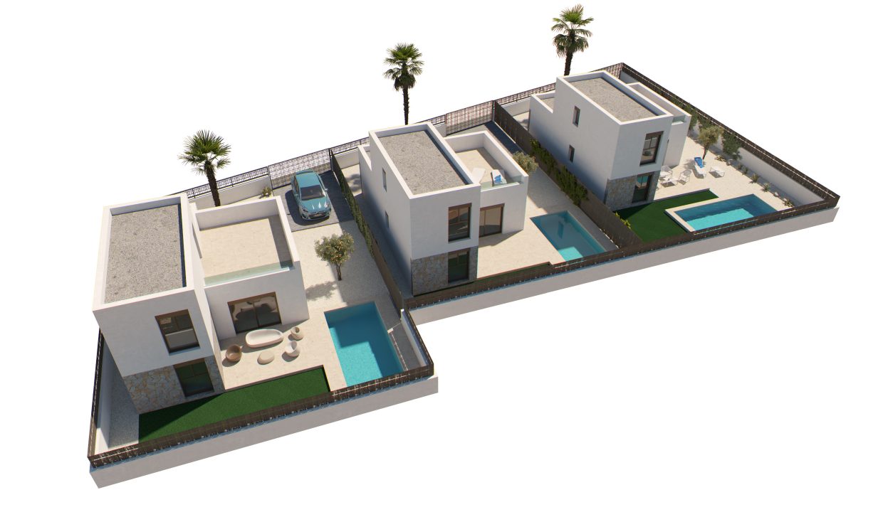 Promoción Gante Villas R21, obra nueva en Algorfa (Revista)