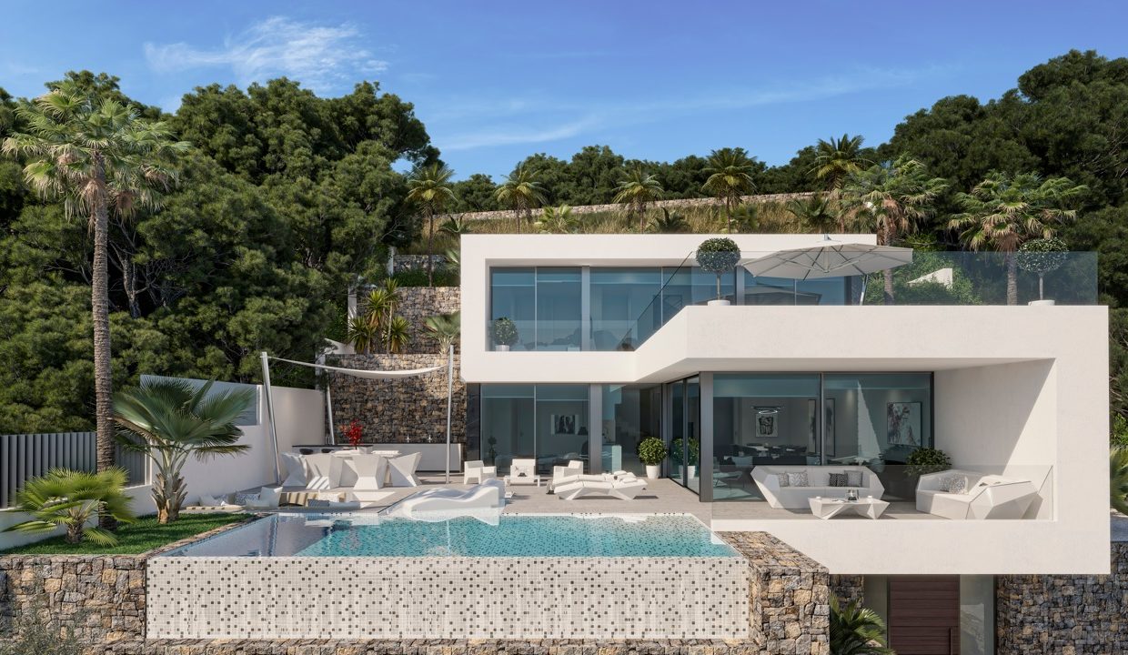 Promoción Villa contemporánea con una elegancia costera, obra nueva en Alicante (Revista)