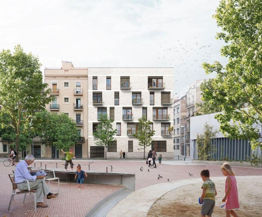 Promoción Degà Bahí, obra nueva en Barcelona (Revista)