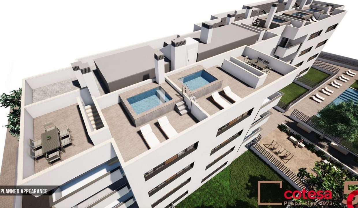 Promoción Apartamentos Edificio S'Entrador, obra nueva en Cala Agulla (Revista)
