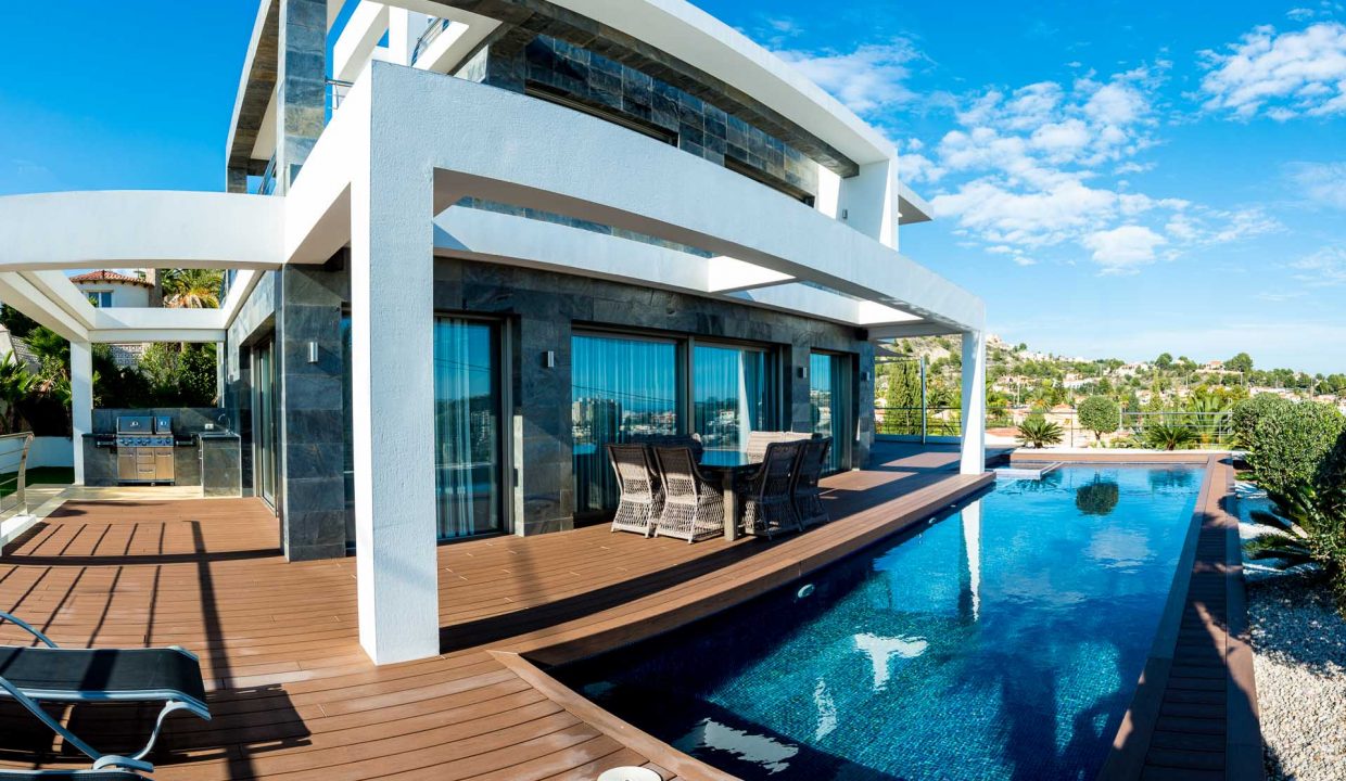 Promoción Excepcional villa de lujo, obra nueva en Calpe (Revista)