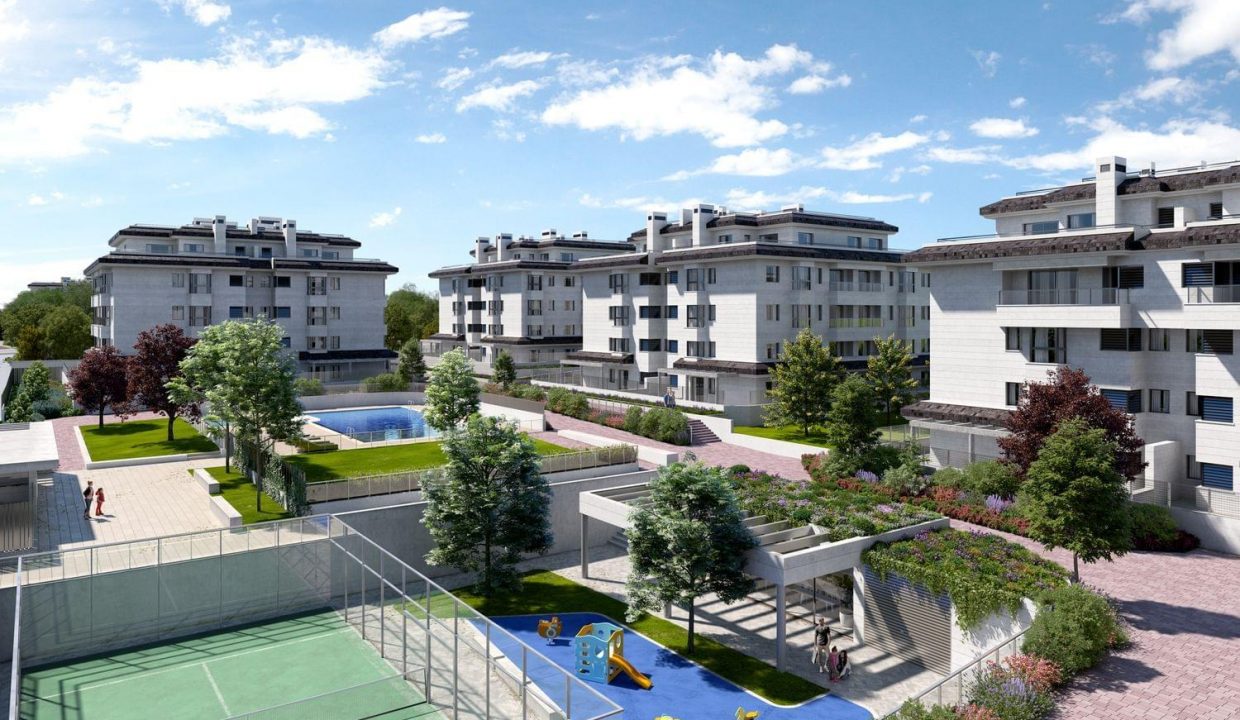 Promoción Residencial Jardines del Juncal, obra nueva en San Sebastián de los Reyes (Revista)