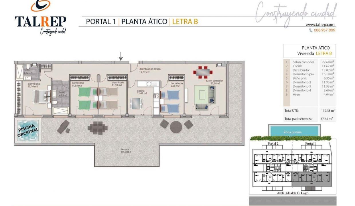 Promoción Residencial 40 viviendas, obra nueva en Palomarejos (Revista)