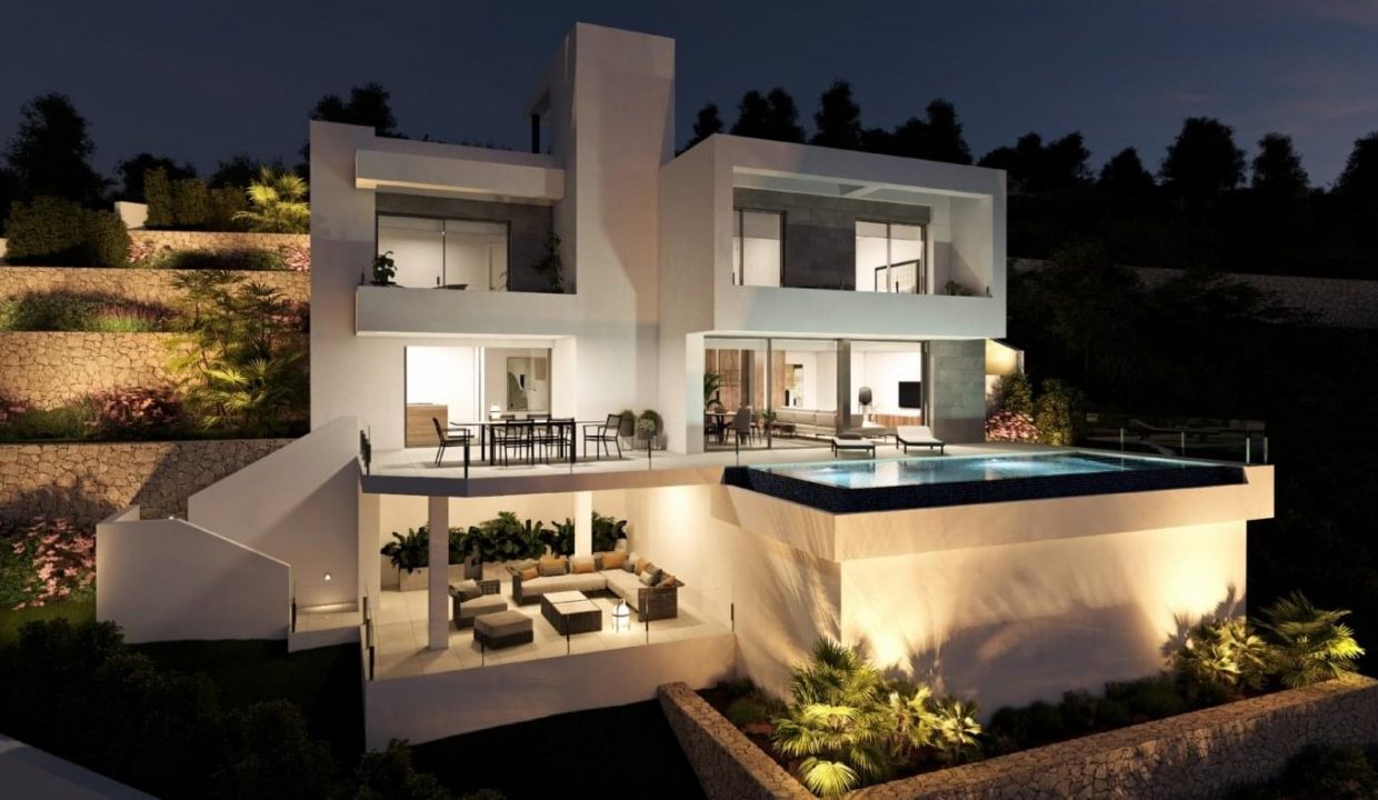 Promoción Lirios Sunrise, obra nueva en Benitachell (Revista)