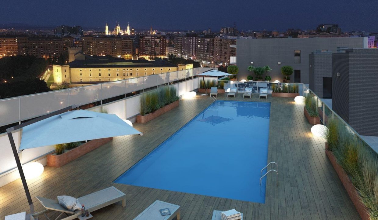 Promoción Aljaferia Suites, obra nueva en Zaragoza (Revista)