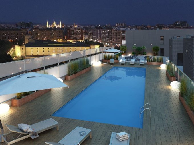 Promoción Aljaferia Suites, obra nueva en Zaragoza (Revista)