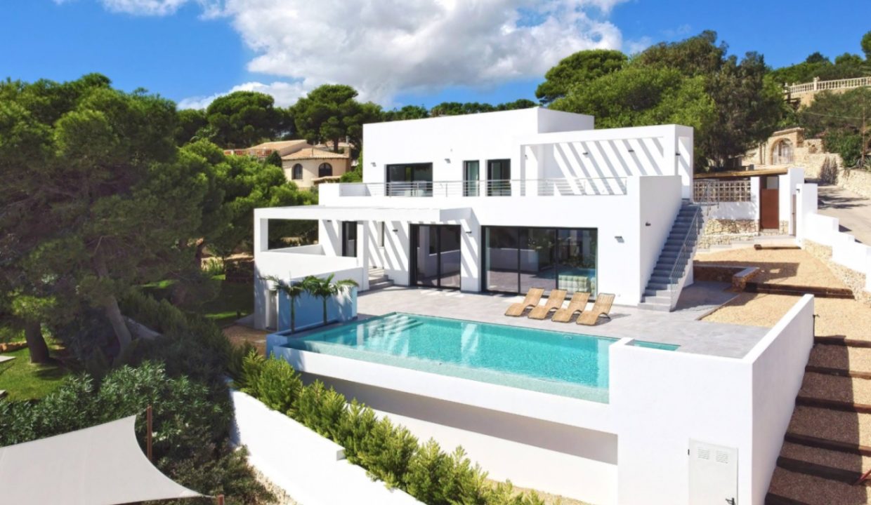 Promoción Impresionante villa de estilo minimalista, obra nueva en Jávea (Revista)