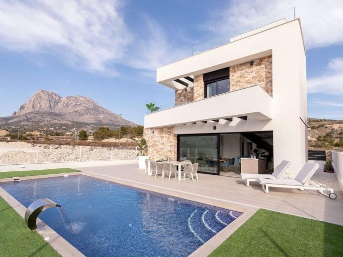 Promoción Lujosas villas en la Costa Blanca, obra nueva en Finestrat (Revista)