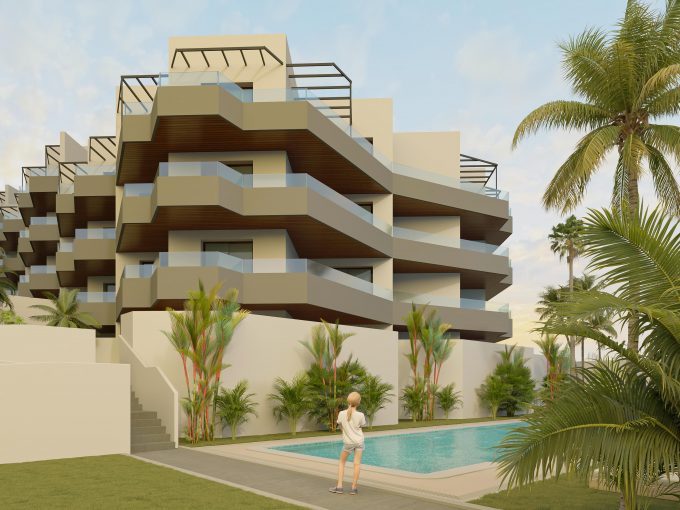Promoción Marinsa Beach Fase I, obra nueva en El Morche (Revista)