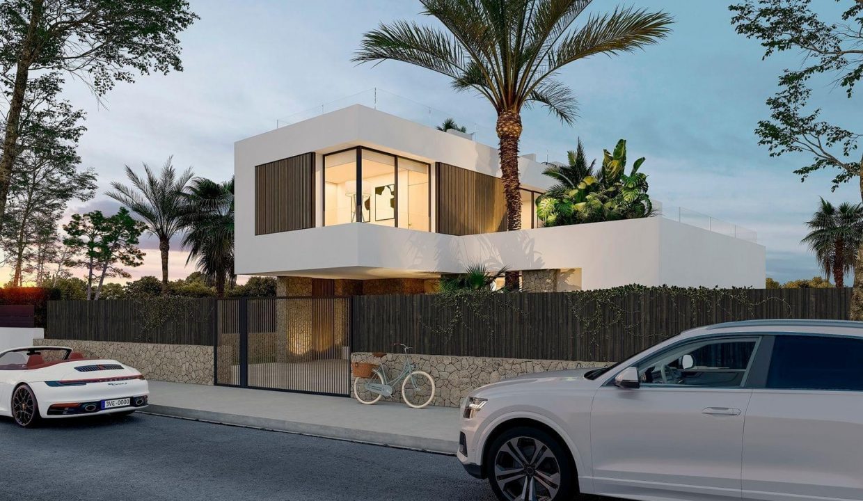 Promoción Vanguardista chalet Santani, obra nueva en Santañy (Revista)