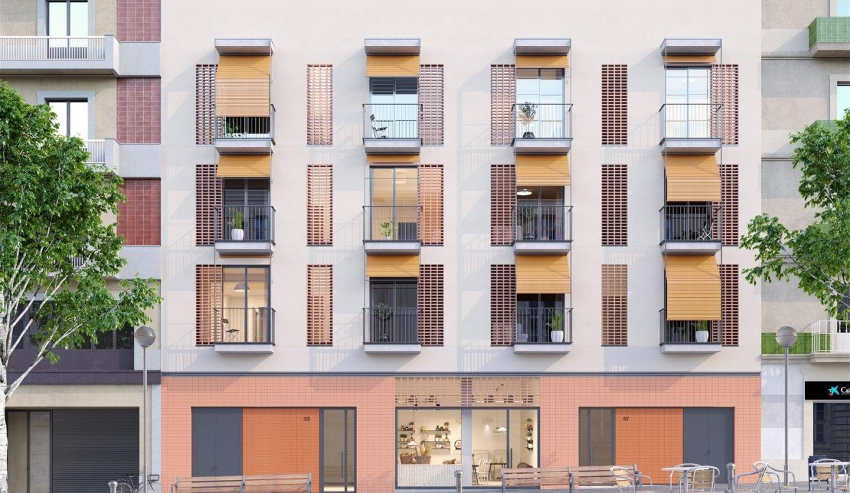 Promoción Rogent 55-57, obra nueva en Barcelona (Revista)