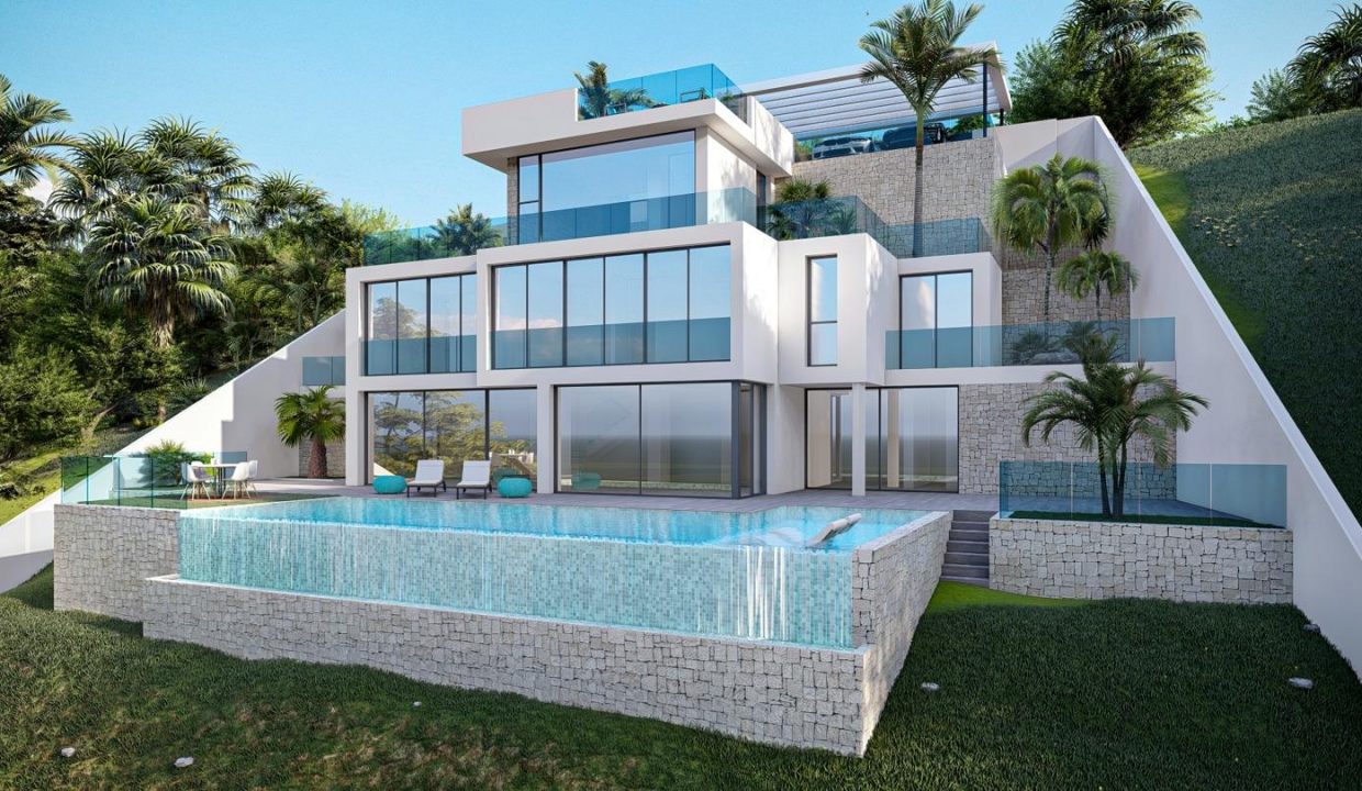 Promoción Impresionante villa que encarna la vida de lujo, obra nueva en Altea (Revista)