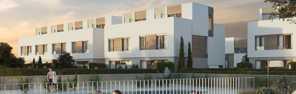 Promoción Jardines de Becquer - Rosa de Lima 9, obra nueva en Las Rozas de Madrid (Revista)