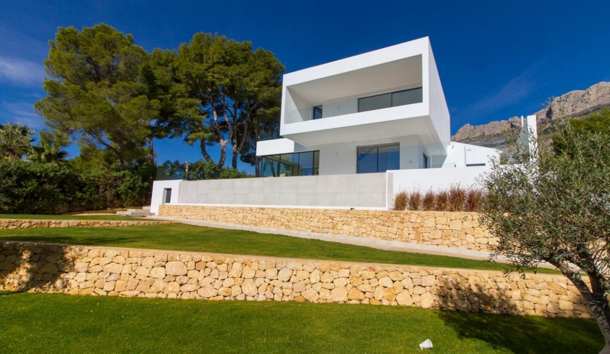 Promoción Impresionante villa de nueva construcción, obra nueva en Altea (Revista)