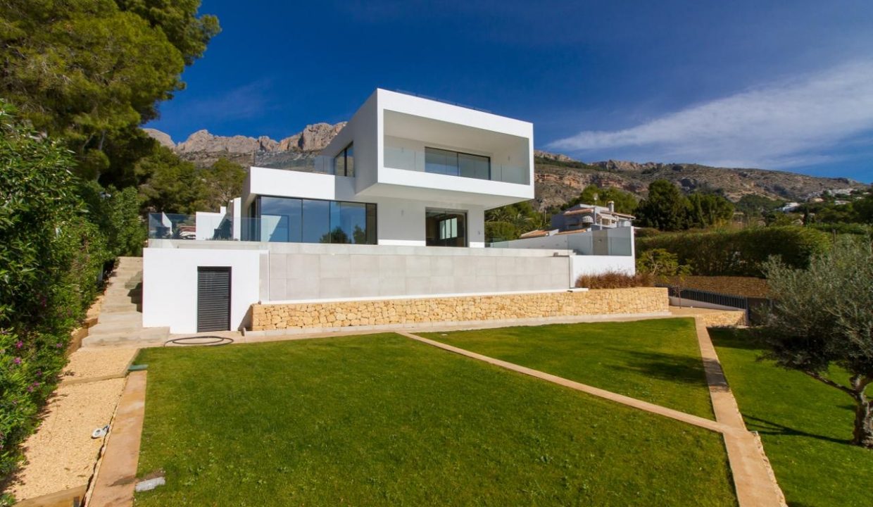 Promoción Impresionante villa de nueva construcción, obra nueva en Altea (Revista)
