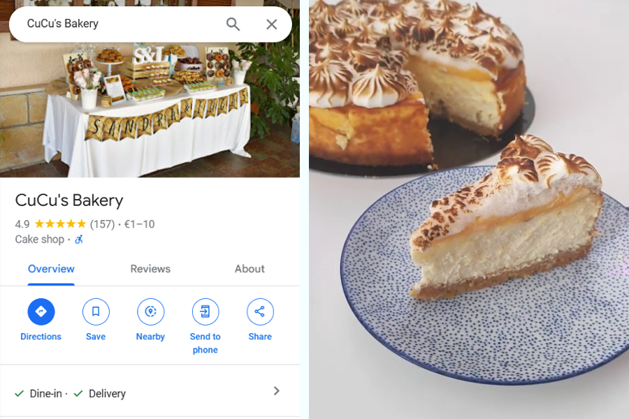 Exquisite desserts