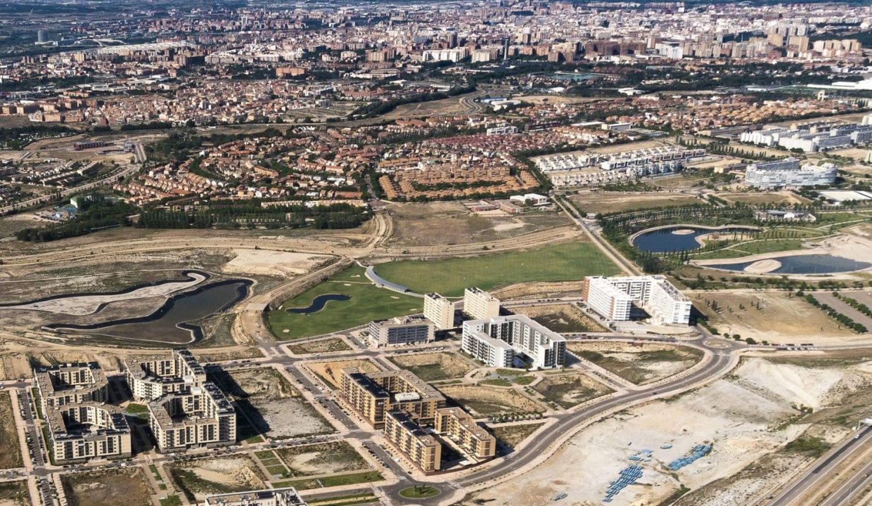 Promoción Residencial patio los Naranjos, obra nueva en Zaragoza (Revista)