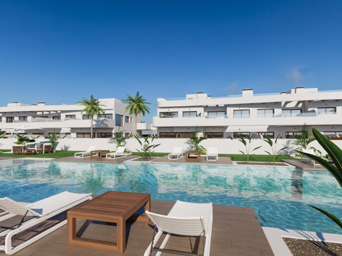 Новый жилой комплекс в Лос-Алькасаресе рядом с гольф-клубом Serena Golf и пляжем Мар Менор