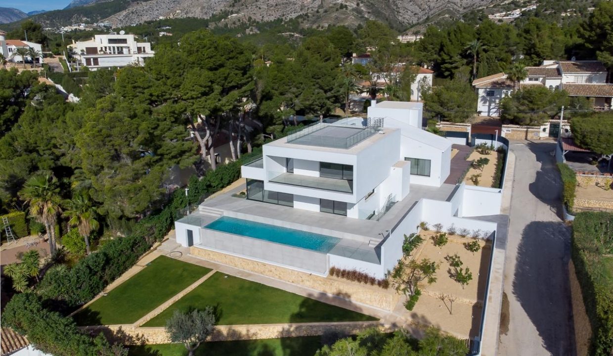 Promoción Impresionante villa de nueva construcción, obra nueva en Altea (Revista)