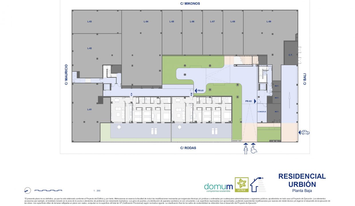 Promoción Residencial Urbión Palmas altas, obra nueva en Sevilla (Revista)