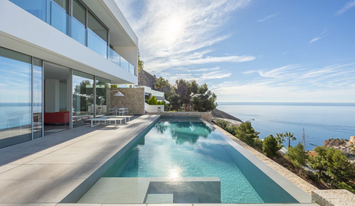 Promoción Villa con impresionantes vistas al mar, obra nueva en Altea (Revista)