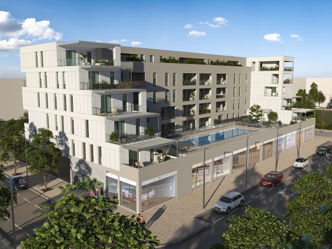 Promoción Residencial Urbión Palmas altas, obra nueva en Sevilla (Revista)