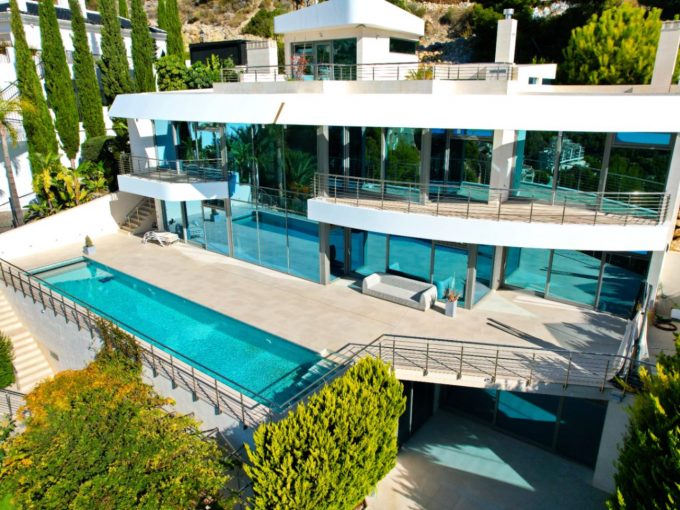 Promoción Villa la prestigiosa y deslumbrante Costa Blanca, obra nueva en Altea (Revista)