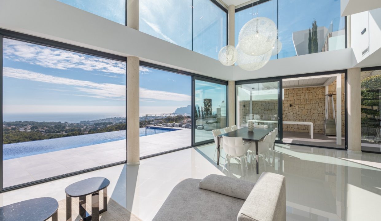Promoción Impresionante villa en el pintoresco pueblo, obra nueva en Benisa (Revista)