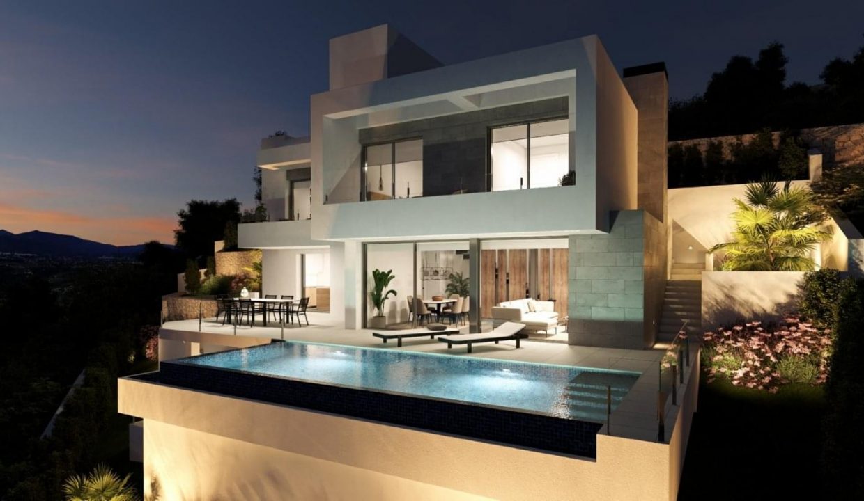 Promoción Lirios Sunrise, obra nueva en Benitachell (Revista)