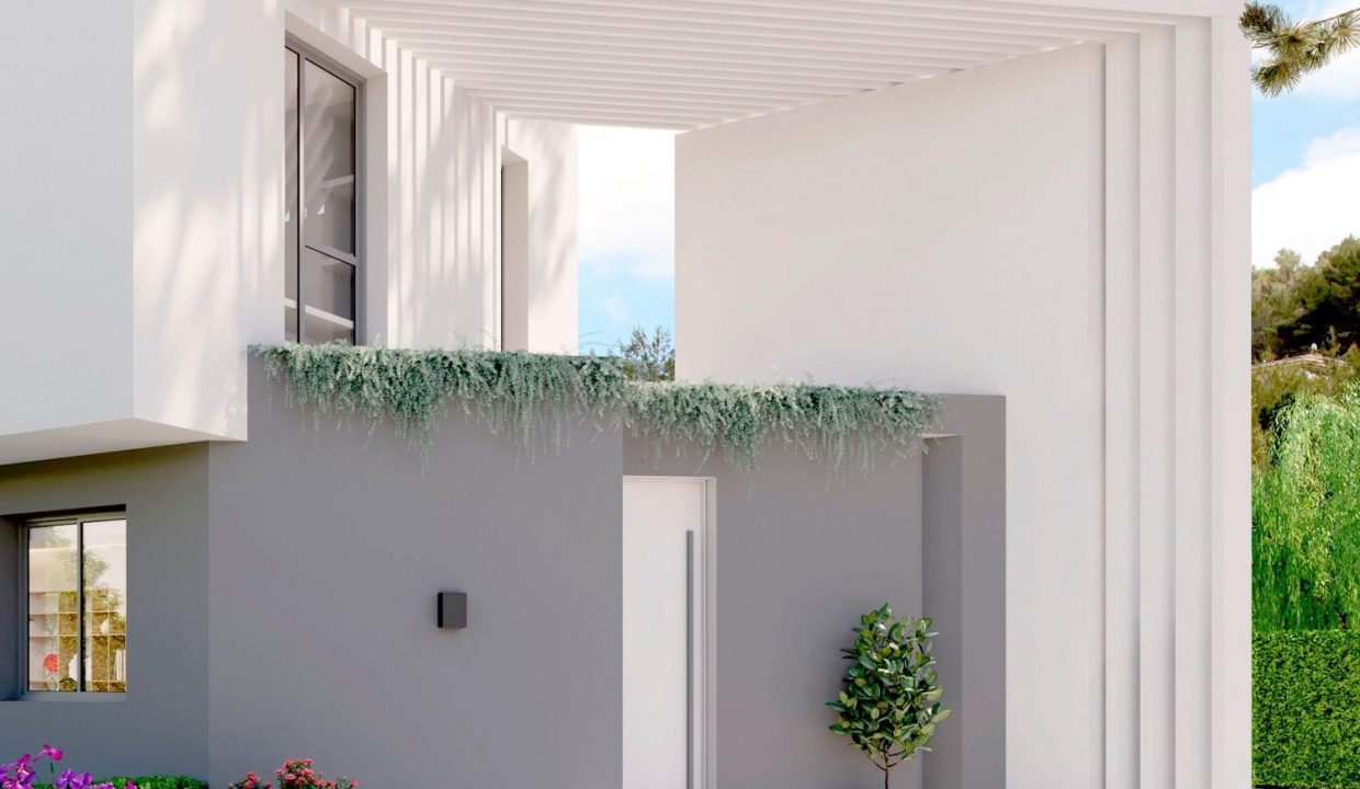 Promoción Villas de la Font, obra nueva en San Juan de Alicante (Revista)