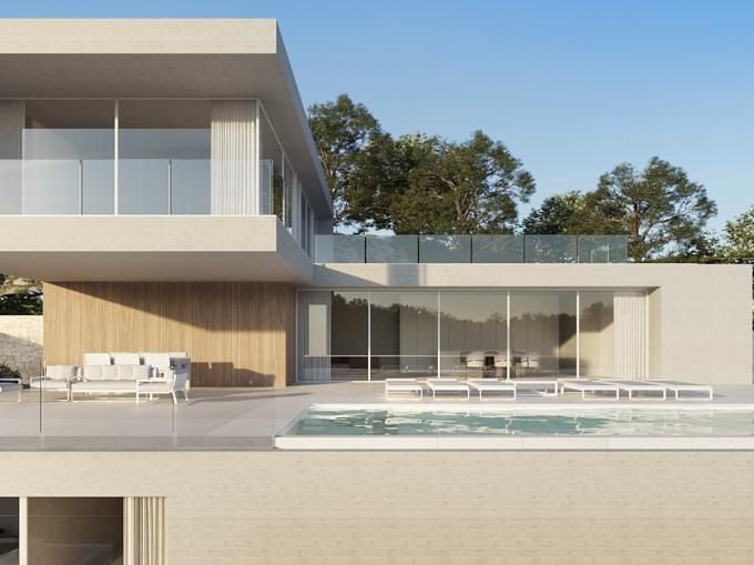 Promoción Lujosa villa en Benissa, obra nueva en Costera del Mar (Revista)