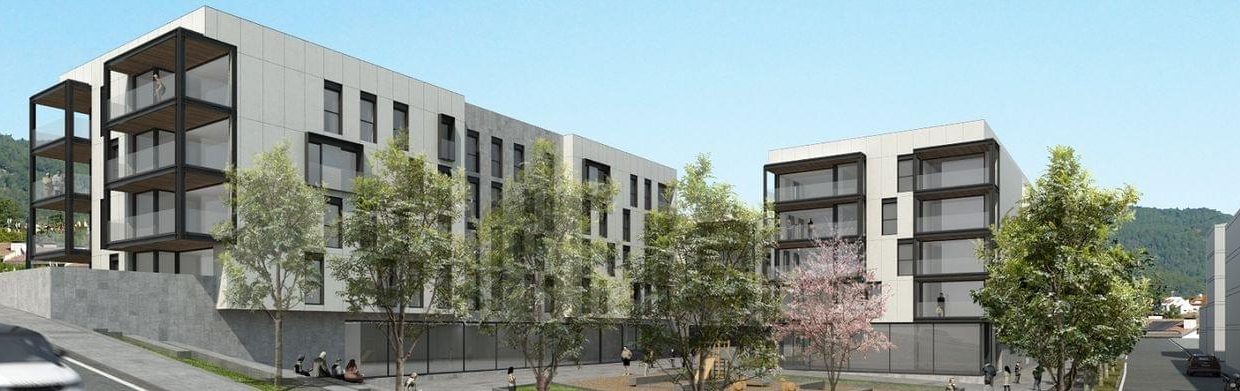 Promoción Pou del Glaç, obra nueva en Olot (Revista)
