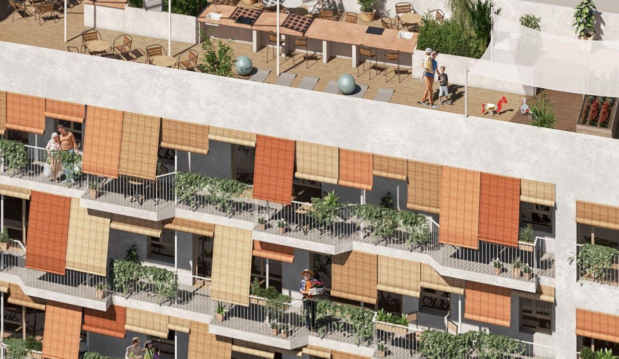 Promoción Covivienda Ecológica Edificio Pirita, obra nueva en Madrid (Revista)