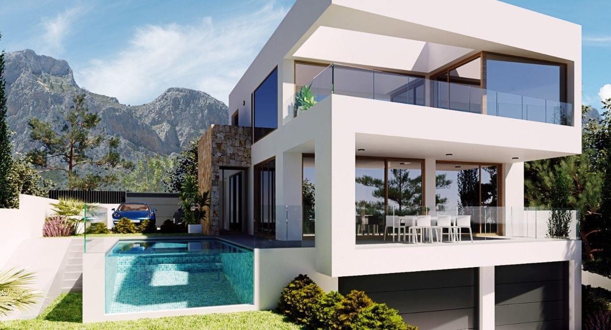 Promoción Villas Balcon De Ponoig, obra nueva en Polop (Revista)