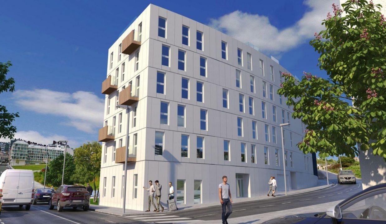 Promoción Santa Marta Novo Residencial S.C.G.V., obra nueva en Monte de Conxo (Revista)