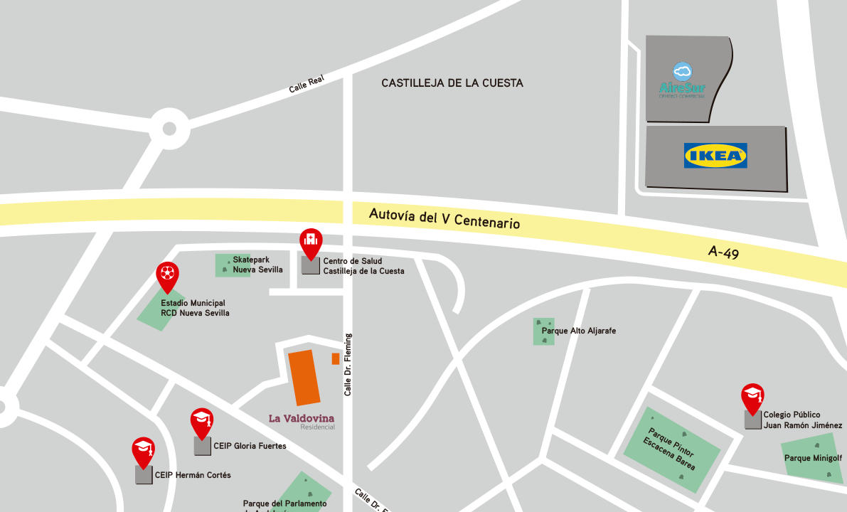 Promoción La Valdovina, obra nueva en Castilleja de la Cuesta (Revista)