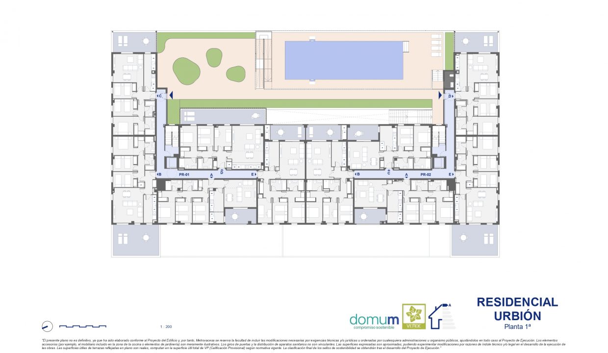 Promoción Residencial Urbión Palmas altas, obra nueva en Sevilla (Revista)