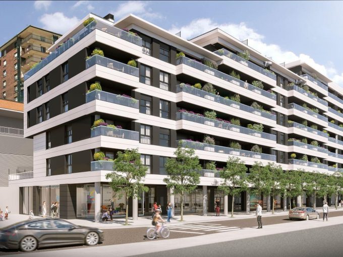 Promoción en Pasai San Pedro - Edificio Badia, obra nueva en Pasajes (Revista)