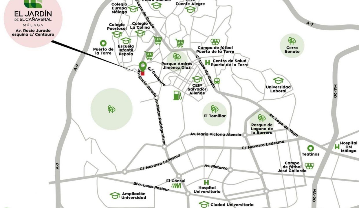 Promoción El Jardín de El Cañaveral, obra nueva en Málaga (Revista)