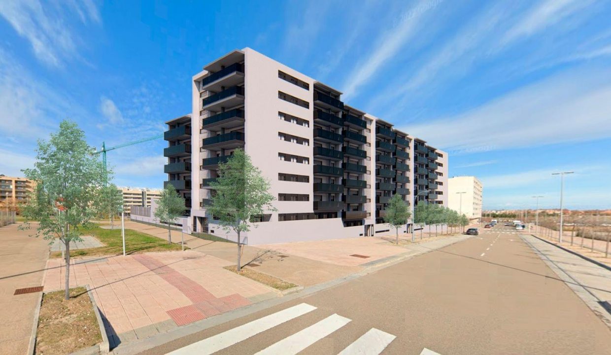 Promoción Residencial patio los Naranjos, obra nueva en Zaragoza (Revista)