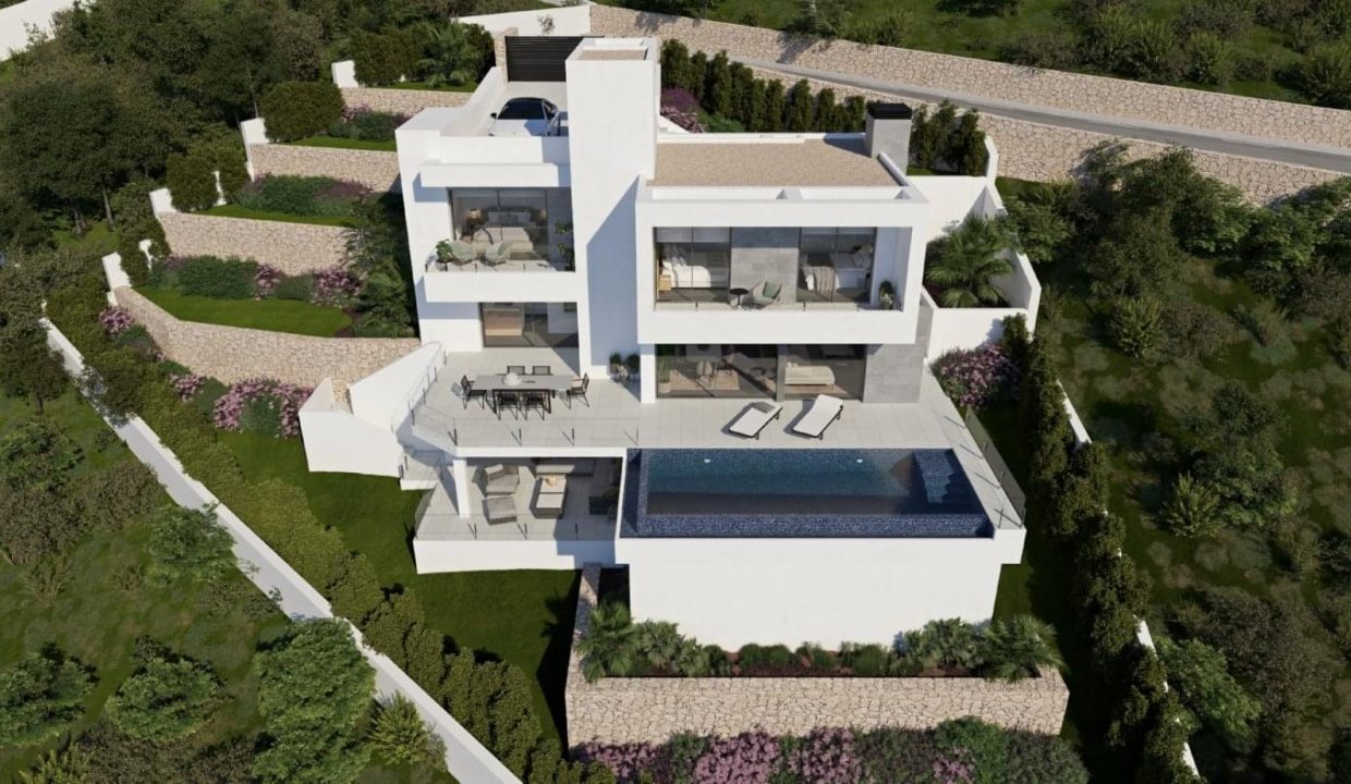 Promoción Lirios Sunrise, obra nueva en Benitachell (Revista)