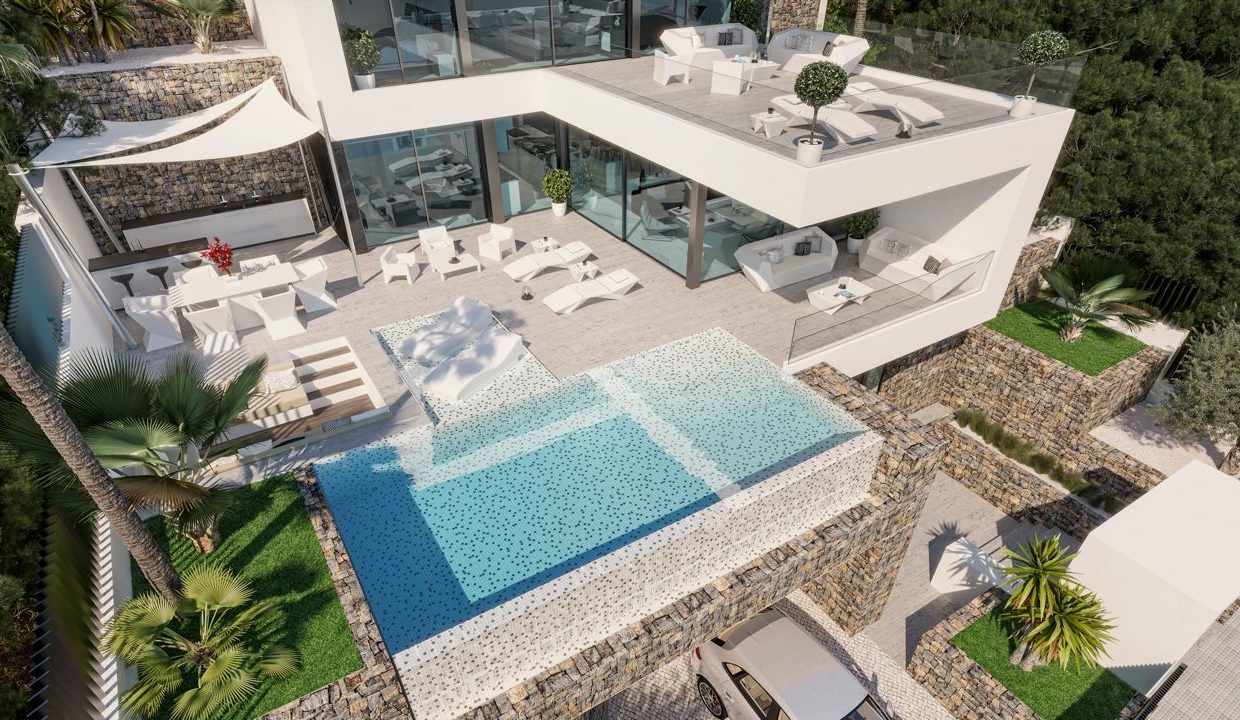 Promoción Villa contemporánea con una elegancia costera, obra nueva en Alicante (Revista)