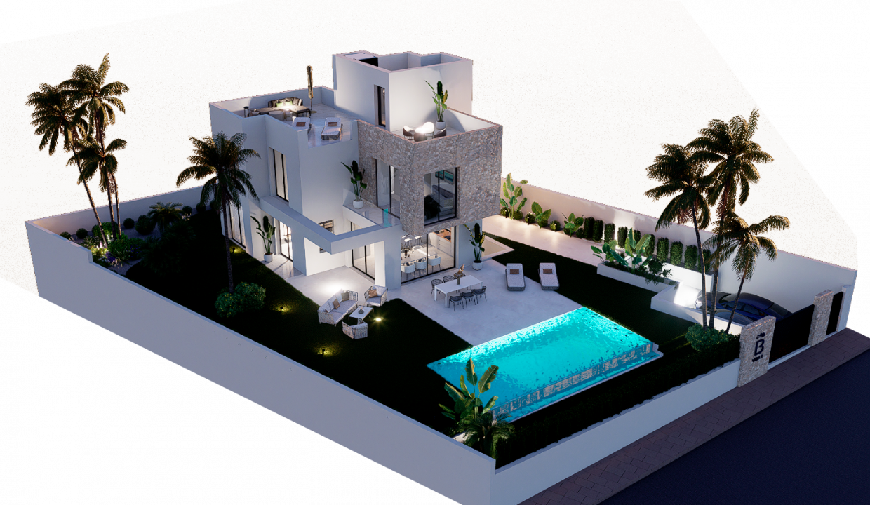 Promoción Las Bellas Luxury Villas, obra nueva en Finestrat (Revista)