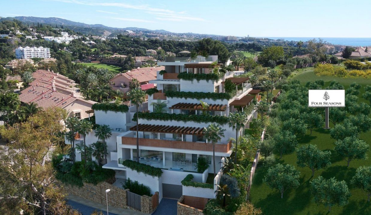 Promoción La Cornisa de Río Real Golf, obra nueva en Marbella (Revista)